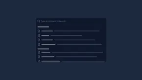 CommandPalette preview